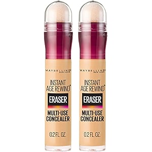 maybelline new york full matte finish liquid instant age rewind eraser dark circles treatment concealer sand 04 fluid ounce
