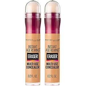 maybelline new york instant age rewind eraser dark circles treatment concealer golden 04 fluid ounce medium sheer liquid