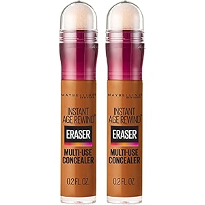 maybelline new york full matte finish liquid instant age rewind eraser dark circles treatment concealer hazelnut 04 fluid ounce