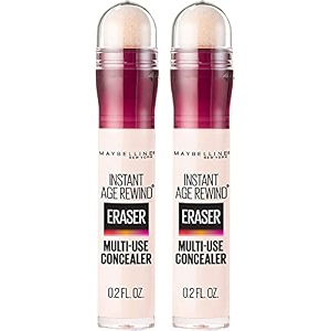 maybelline new york full matte finish liquid instant age rewind eraser dark circles treatment concealer ivory 04 fluid ounce