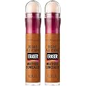 Maybelline New York Full Matte Finish Liquid Instant Age Rewind Eraser Dark Circles Treatment Concealer, Hazelnut, 0.4 Fluid Ounce