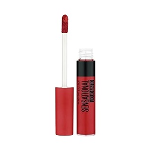 maybelline new york sensational liquid matte lipstick 14 red serenade