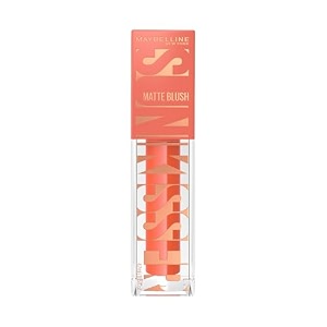 maybelline new york sunkisser hazy matte blush peachy quench 34