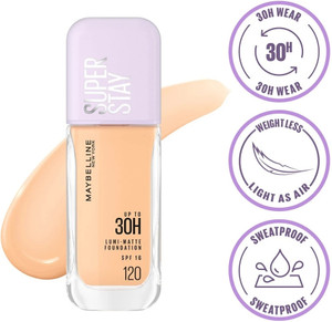maybelline new york super stay lumi matte foundation 30h longwear light as air foundation