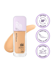 maybelline new york super stay lumi matte foundation 30h longwear light as air foundation