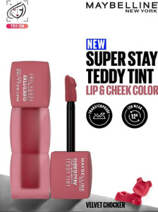maybelline new york superstay teddy tint - lip and cheek color  velvet choker
