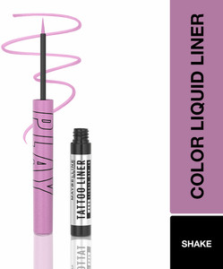 maybelline new york tattoo play purple liquid eyeliner - shake 21ml 21 ml