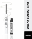 MAYBELLINE NEW YORK Tattoo Play White Liquid Eyeliner - Defend, 2.1ml 2.1 ml