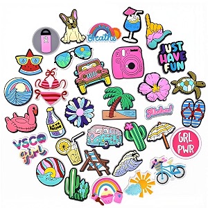 maycreate clog slippers charms assorted cartoon clog slipper charm for girls rubber charms for clogs slipper casual decoration charm fashion clogs