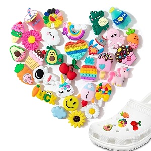 maycreate clog slippers charms assorted cartoon clog slipper charm for girls rubber charms for clogs slipper casual decoration charm fashion clogs