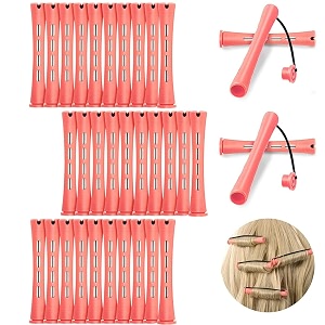 maycreate 30pcs hair perming kit perm rods heatless curler rollers