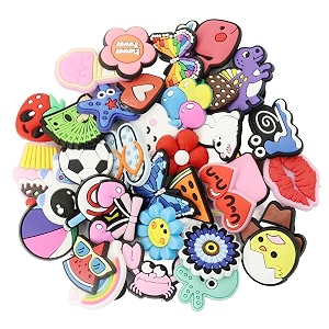 maycreate clog slippers charms assorted cartoon clog slipper charm for girls rubber charms for clogs slipper casual decoration charm fashion clogs