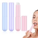 MAYCREATE 3pcs Silicone Lip Applicator, Lipstick Balm Brush, Pink White Red