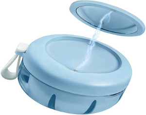 maycreate denture case denture bath case cup box holder leak proof portable retainer teeth whitening kit