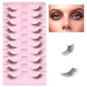 maycreate 120pcs eyelash 11mm wispy natural diy lash clusters non-adhesive