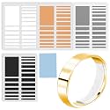 MAYCREATE® Ring Size Adjuster 4-Color EVA Rings Adjuster for Loose Rings Multi Size Customized Removable Adhesive Ring Tightener