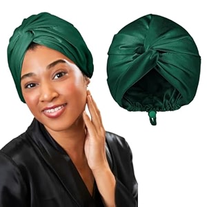 maycreate silk satin bonnet 27in57cm for long hair sleeping