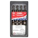 Mayhew Tools 32024 Pneumatic Hammer, 4-Piece Specialty Set, Black Oxide Finish