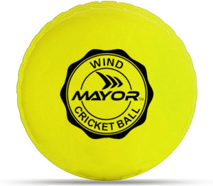 mayor cricket wind ball for indoor  outdoor street cricket rubber ball
