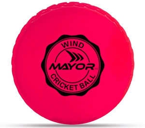 mayor cricket wind ball for indoor  outdoor street cricket rubber ball