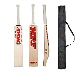 mayra cricket bat kashmiri popular willow full size for tennis ball rubber ball plastic balllather ball with black cover mrf