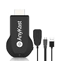 Mayra 4K Hdmi Mirarcast Wi-Fi Wireless Display Dongle, Compatible For Tv/Projector Receiver, Windows Support Miracast Airplay (M9 Plus) - Black