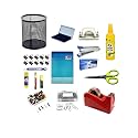 MAYRA TRADING | 16 Pcs Stationery kit for Job aspirants| Essential Stationery for Professional, Student Sales & Marketing Executive | Home & Office Set