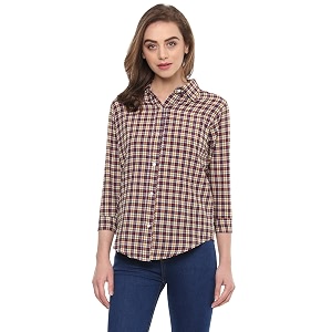 mayra Womens Cotton Multi-Coloured Color Short Sleeve