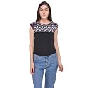 mayra Women39s Crepe Multi Color Short Sleeve