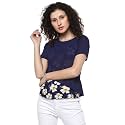 mayra Women39s Floral Regular fit Top