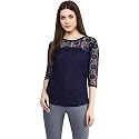 mayra Women39s Net Navy Blue Color 34