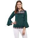 mayra Women39s Plain Regular fit Top