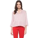 mayra Women39s Rayon Pink Color 34 Sleeve
