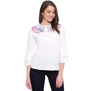 mayra Womens Rayon Top