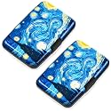 Mayski 2 Pack Credit Card Holder for Women RFID Blocking Wallet