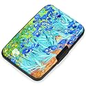 Mayski Credit Card Holder for Women RFID Blocking Wallet, Floral Art