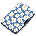 Mayski Credit Card Holder for Women RFID Blocking Wallet, Daisy