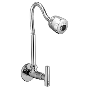 mayur cich brass kitchen sink tap with flexible dual flow spout  360 swivel cold water faucet  premium chrome finish  10 years warranty piper