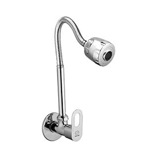 mayur cich brass kitchen sink tap with flexible dual flow spout  360 swivel cold water faucet  premium chrome finish  10 years warranty milano