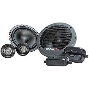 mb quart fsb216 formula component speaker system black pair  65 inch component speaker system 70 watt car audio external crossover 4 ohms