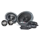 MB Quart FSB216 Formula Component Speaker System (Black, Pair) – 6.5 Inch Component Speaker System, 70 Watt, Car Audio, External Crossover, 4 OHMS