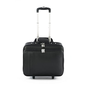 mboss laptop roller case trolley bag cabin size overnighter fits 156 inch laptops 011black