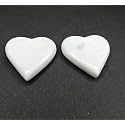Natural Marble Paper Weight for Home Office Study Table Stylish Gifting Items Multipurpose - Set of 2 (Octagon, White)