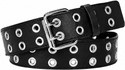 mbsm Men Black Genuine Leather Belt