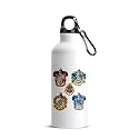 MC SID RAZZ - Harry Potter - All Crest Aluminum Sports Sipper/Water Bottle I Water Bottle For Kids (750 ml) - Best Themed Gifts For Friends Fans
