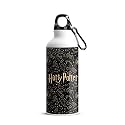 MC SID RAZZ - Harry Potter - Gold Doodle Aluminum Sports Sipper/Water Bottle I Water Bottle For Kids (750 ml) - Best Themed Gifts For Harry Potter Fans
