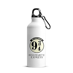 mc sid razz - harry potter - hogwarts express 934 aluminum sports sipperwater bottle i water bottle for kids 750 ml - best themed gifts for harry potter fans