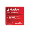McAfee Total Protection 2024 | 1 Device, 2 Years | Antivirus Internet Security Software | Password Manager & Dark Web Monitoring Included | PC/Mac/Android/iOS | Email Delivery