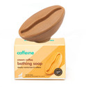 mCaffeine Cream Coffee Bath Soap for Deep Moisturization with Almond Milk & Cocoa Butter (75 g)