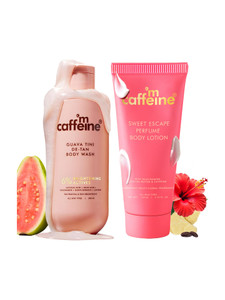 mCaffeine De-Tan Perfume Duo Guava